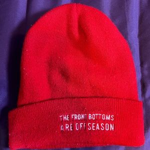 The front bottoms 2018? tour beanie